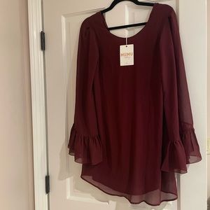 Show Me Your Mumu burgundy dress